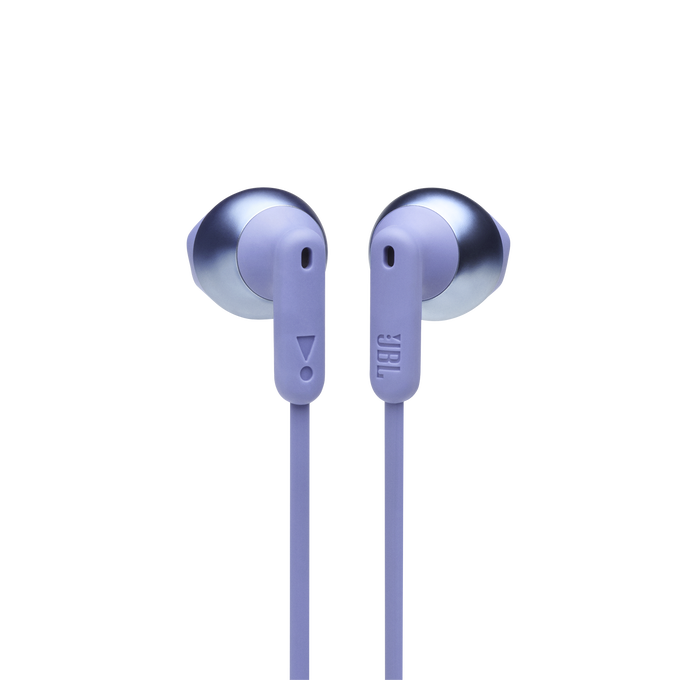 JBL Tune 215BT - Purple - Wireless Earbud headphones - Front image number null